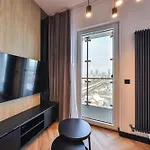Kasprzaka 29 Wola Tower Z Wanna I Widokiem Na Panorame Centrum By Perfect 1231 아파트 *