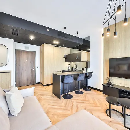 Kasprzaka 29 Wola Tower Z Wanna I Widokiem Na Panorame Centrum By Perfect 1231 Apartamento