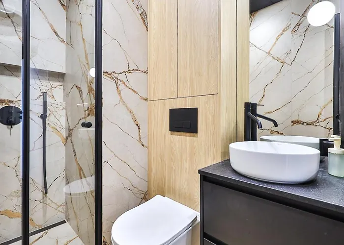 Kasprzaka 29 Wola Tower Z Wanna I Widokiem Na Panorame Centrum By Perfect 1231 Varsóvia