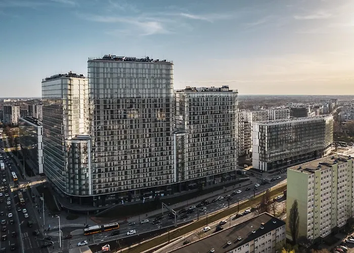 Kasprzaka 29 Wola Tower Z Wanna I Widokiem Na Panorame Centrum By Perfect 1231 Apartamento Varsóvia