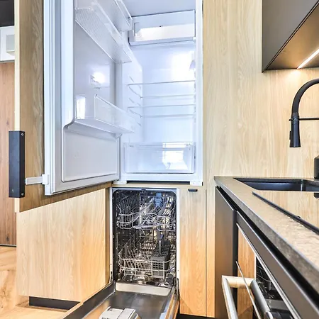 Kasprzaka 29 Wola Tower Z Wanna I Widokiem Na Panorame Centrum By Perfect 1231 Apartmán