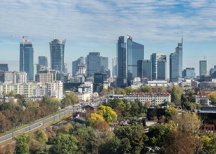 Kasprzaka 29 Wola Tower Z Wanna I Widokiem Na Panorame Centrum By Perfect 1231